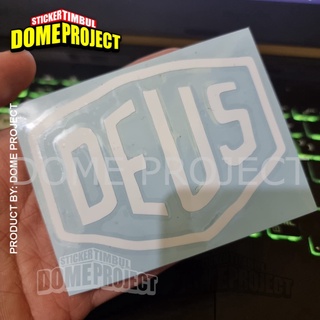 สติกเกอร์โลโก้ DEUS STICKER DECAL AESTHETIC สําหรับติดตกแต่งหมวกกันน็อครถจักรยานยนต์