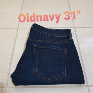 ยีนส์เลดี้ใหม่ ยี่ห้อ oldnavy เอว 31 นิ้ว