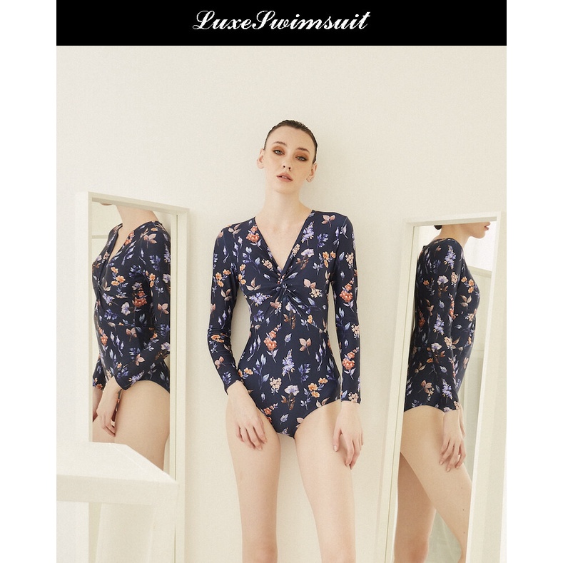 Laila swimsuit - Navy flower