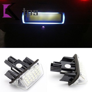 หลอดไฟ 18 LED 2 ชิ้น / ชุดสำหรับ Toyota Camry Yaris Corolla fielder