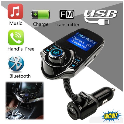 HBQ-T10 MP3 PLAYER FM QC FAST CHARGER 2 USB #2354