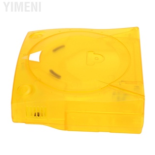 Yimeni Translucent Plastic Case Retro Housing Shell for SEGA Dreamcast DC Yellow