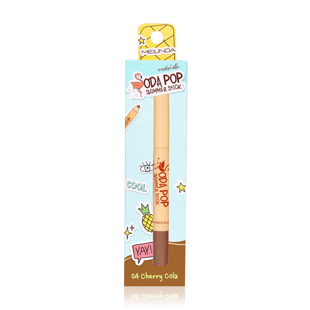 เครื่องสำอางแบรนด์เนม Linda Soda Shimmer Stick Cherry Cola เครื่องสำอางแบรนด์เนม Linda Soda Shimmer Stick Cherry Cola