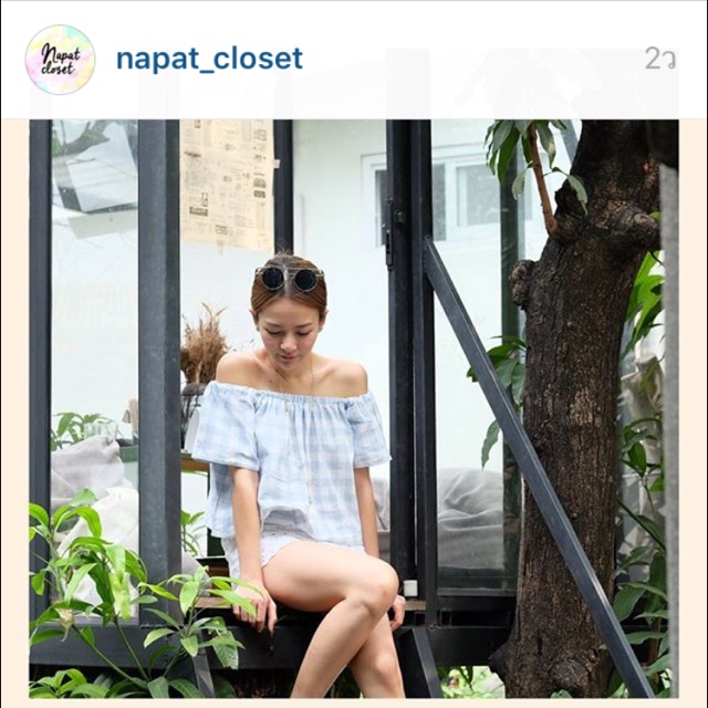 เสื้อเปิดไหล่ #napat_closet