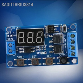 Sagittarius314 รีเลย์โมดูล สวิตช์ตั้งเวลา เปิด / ปิด พร้อมจอแสดงผล Led