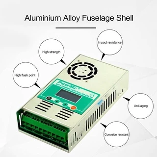 MPPT Solar Charge Controller 60A โซล่าชาร์เจอร์ 12V/24V/36V/48V ตัวควบคุมพลังงานแสงอาทิตย์อัตโนมัติ Max PV 190 VDC