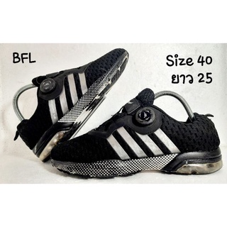 🌈รองเท้าBFL (black)Size 40/25 (มือสอง) 💥 🏷SALE ‼️💥💥ใช้โค๊ดส่งฟรีได้💥💥