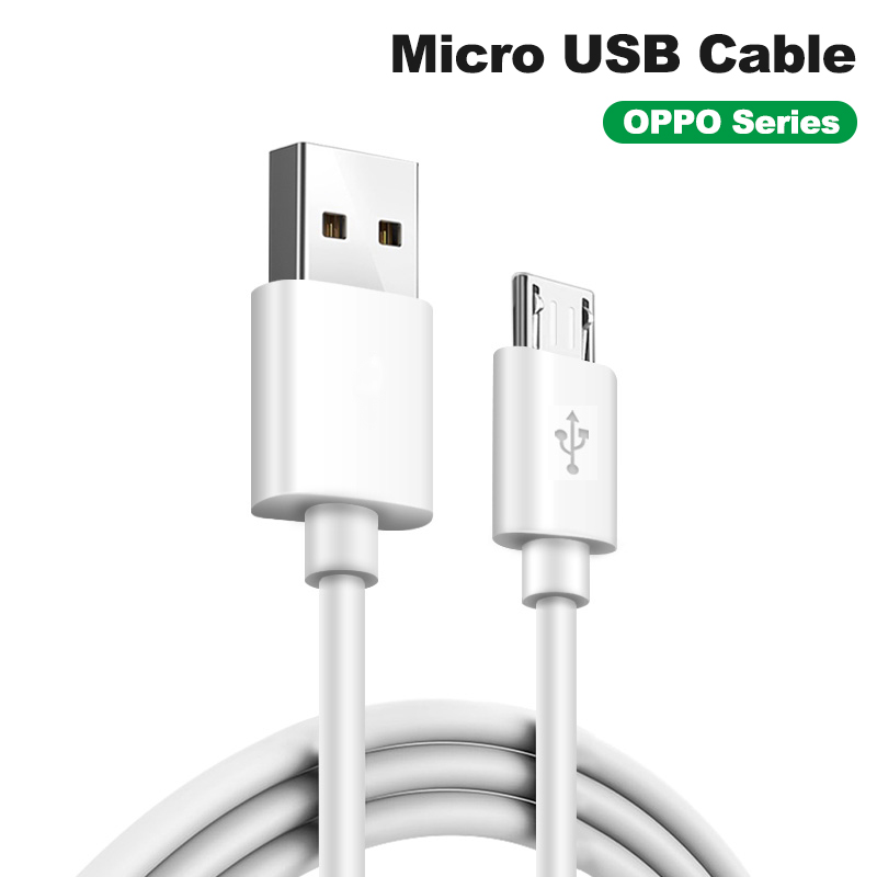 1M 2A Micro USB สายชาร์จเร็ว OPPO A3S A5S F5 F7 F9 F11 Pro A12 A12E A31 A83 A71