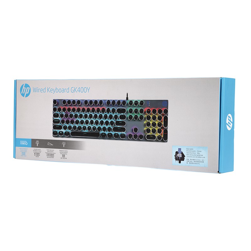HP USB Keyboard Gaming GK400Y 3eJ7 Shopee Thailand