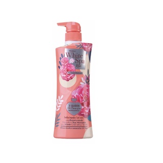 Mistine White Spa Rose มิสทีน ไวท์ สปา โรเซ่ โลชั่นบํารุงผิวกาย C&amp;E กลิ่นกุหลาบ 400 ml