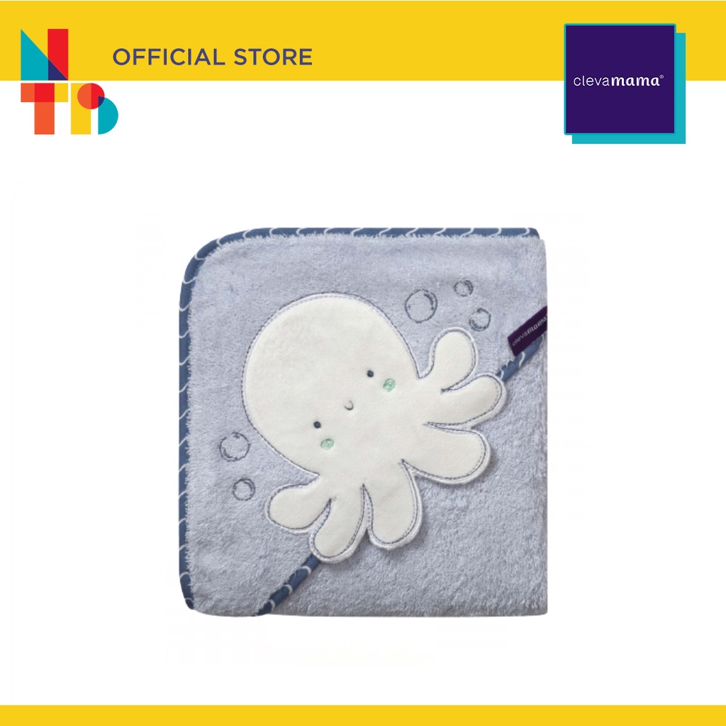 ผ้าเช็ดตัวเด็ก Clevamama Bamboo Apron