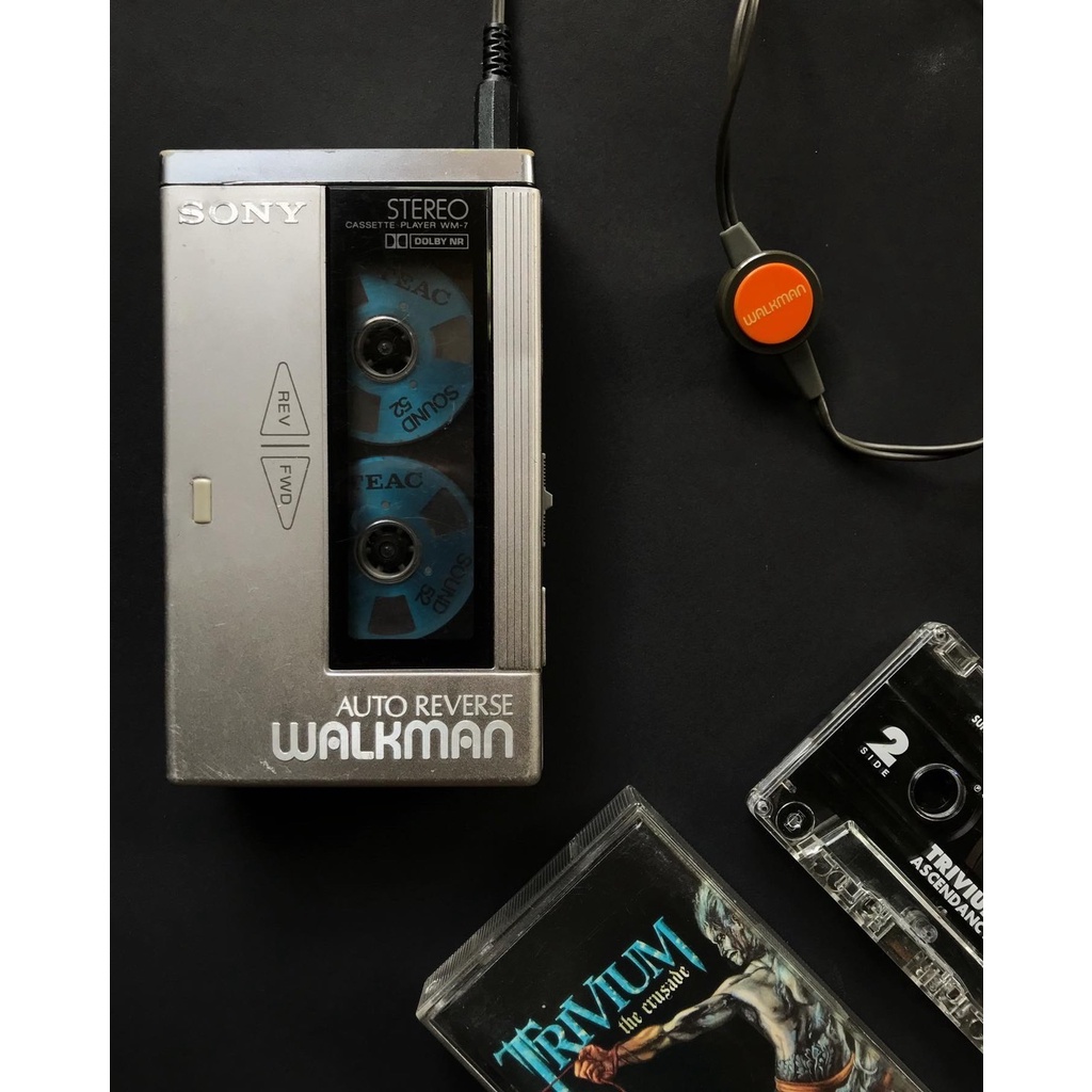 เครื่องเล่นเทป Cassette - Sony Walkman WM-7