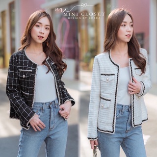 Lady Tweed Blazer เสื้อคลุมผ้าทวีต