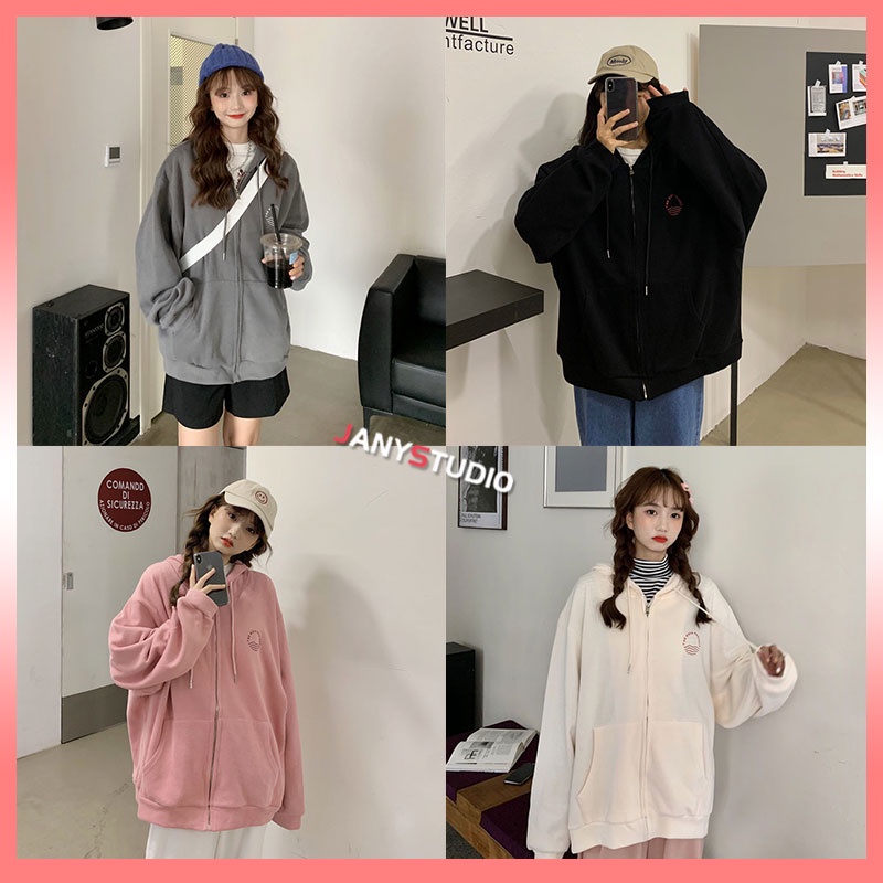 เสื้อแขนยาว เสื้อกันหนาวคู่ สไตล์เกาหลี สำหรับผู้หญิง ราคาถูก เสื้อแแขนยาว ผ้าคอตตอน