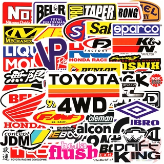 ❉ Motorcycle - JDM Brand Logo Series 05 สติ๊กเกอร์ ❉ 50Pcs/Set Racing Moto ：Fans Collection DIY Mixed Doodle สติ๊กเกอร์