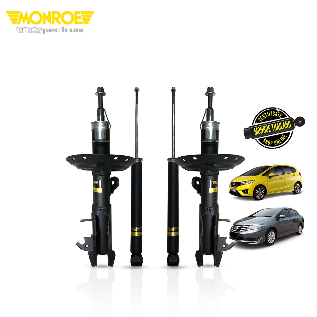MONROE โช๊คอัพ HONDA CITY JAZZ GK ปี 2014-2019 ฮอนด้า ซิตี้ แจ๊ส OESPECTRUM โช้ค โช๊ค