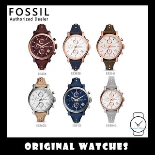 Original Fossil Watch Original Boyfriend Chronograph Navy Leather Watch ES3838 ES4114 ES3616 ES3625 ES4113 ES4045