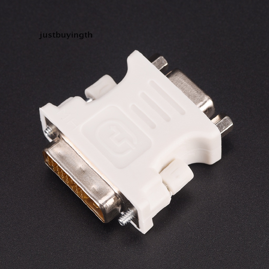 [JBTH] ขายดี อะแดปเตอร์หน้าจอคอมพิวเตอร์ดิจิทัล DVI-D Dual Link Male 24+1 to VGA Female [JB]