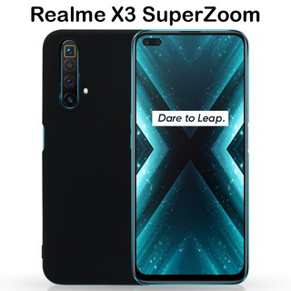 เคสใส เคสสีดำ กันกระแทก เรียวมี เอ็กซ์3 ซูเปอร์ซูม / เอ็กซ์ 50 (5จี)  Tpu Soft Case For Realme X3 SuperZoom / X50 (5G)