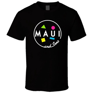 Lint9 [พร้อมส่ง] เสื้อยืดแขนสั้น ลาย Maui Sons 5 พลัสไซซ์ ของขวัญวันเกิด สําหรับผู้ชาย XS-6XLSize S-5XL