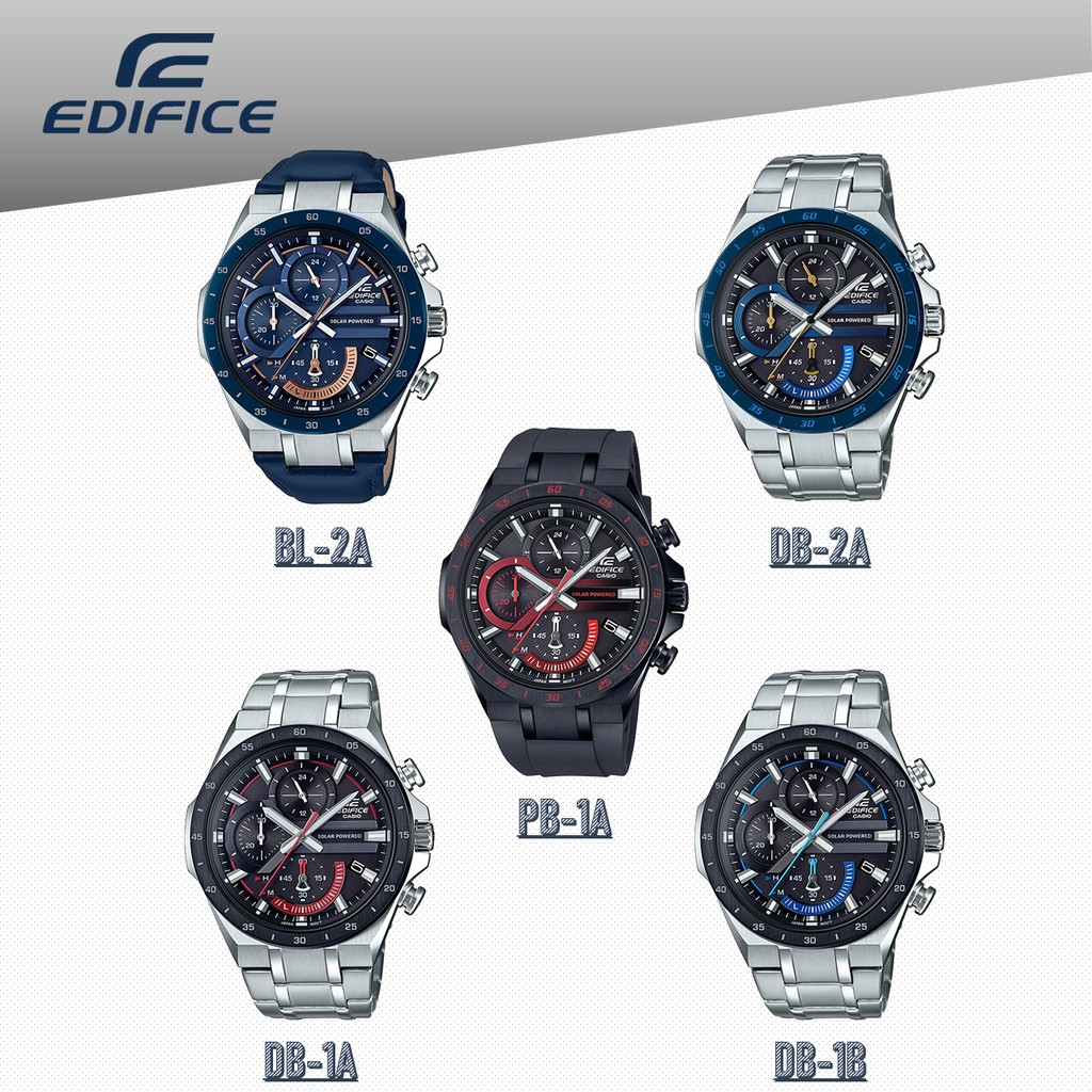 แท้100% นาฬิกา Edifice:EQS-920BL-2,EQS-920DB-2A,EQS-920PB-1A,EQS-920DB-1A,EQS-920DB-1B รับประกัน 1 ป