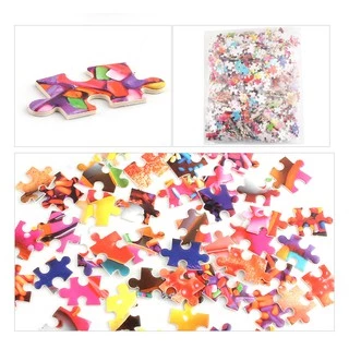 (พร้อมส่ง) จิ๊กซอว์ 1000 ชิ้น ชนิดหนา ขนาด 70x50cm Jigsaw Puzzle สำหรับวัยรุ่นและผู้ใหญ่ งานอดิเรก