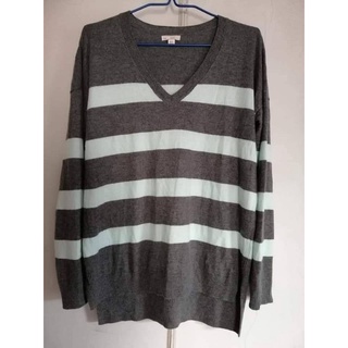 Gap ไหมพรม แขนยาวเขียวมิ้นพาสเทล ไซค์ XS/S