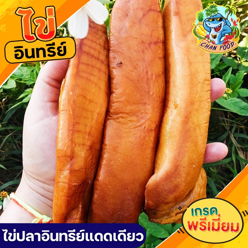 ไข่ปลาอินทรีย์แดดเดียว สด ใหม่ รสชาติอร่อย กลมกล่อม น้ำหนัก 500 กรัม พร้อมส่ง