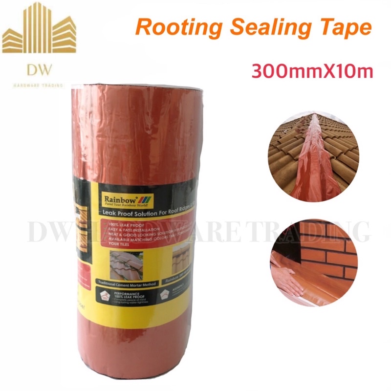 Bitumen Flushing Aluminium Tape/Rofing Sealing Tape 12"X10m (300mm X 10 เมตร)