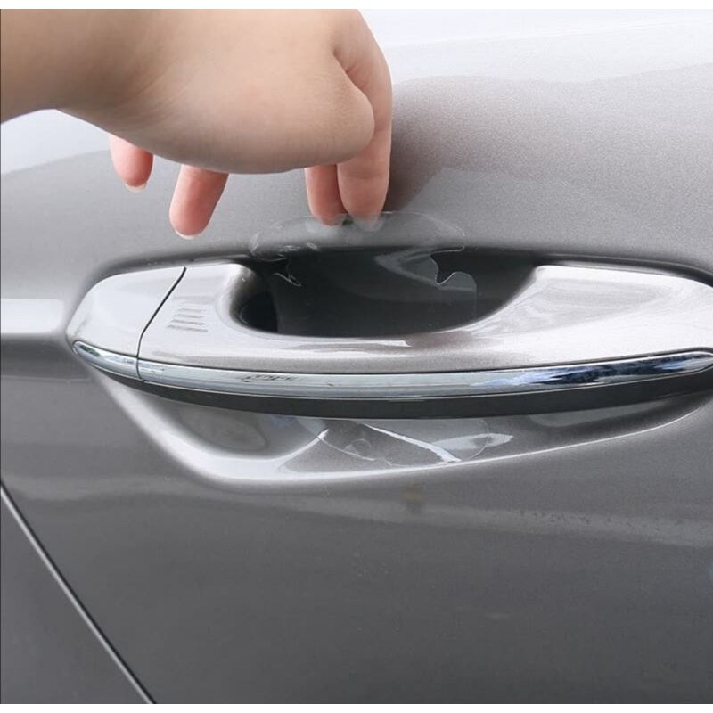ฟิล์มป้องกันรอยขีดข่วนเบ้ามือจับประตู ปกป้องสีรถจากรอยขีดข่วน แผ่นฟิล์มทนทาน ไม่ฉีกขาด เหนียว ทนความร้อนสูง สีไม่เหลือง - รูปที่ 5