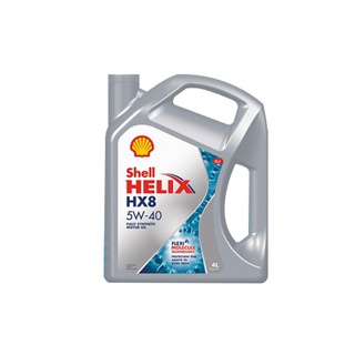 SHELL น้ำมันเครื่องสังเคราะห์ Helix HX8 เบนซิน 5W-40 (4 ลิตร)