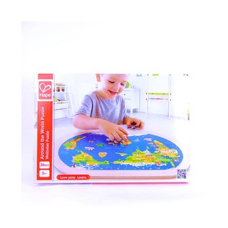 Hape Around The World Puzzle - ตัวต่อแผนที่โลก