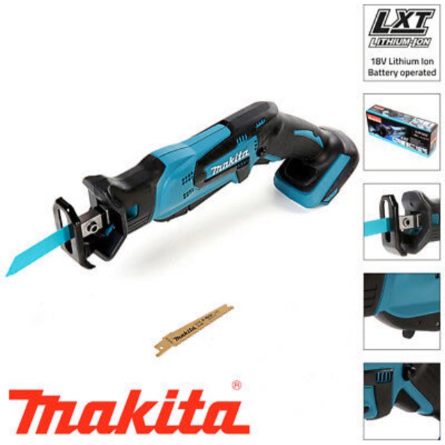 DJR185Z เลื่อยชัก 13mm 1/2นิ้ว 18v Makita เครื่องเปล่า DJR185