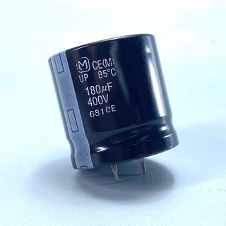 คาปาซิเตอร์ 180uF 400V Matsushita Capacitor คาปาซิเตอร์ อุปกรณ์ทำความเย็น