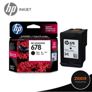 ตลับหมึกอิงค์เจ็ท HP 678 ตลับสีดำ/ ตลับหมึก 3 สี   ตลับหมึกอิงค์เจ็ท HP 678 ตลับสีดำ/ ตลับหมึก 3 สี (Yellow/Magenta/Cyan