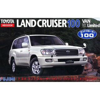 โมเดลรถยนต์ TOYOTA Land Cruiser 100 VAN VX 1/24