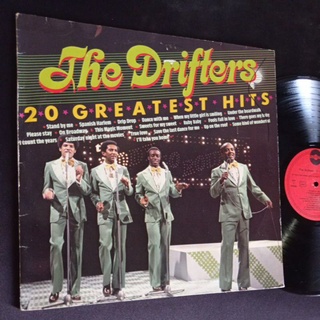 แผ่นเสียง 12 นิ้ว รวมเพลงยอดนิยมของ The drifters 20greatest Hits ทดลองฟังได้ครับ