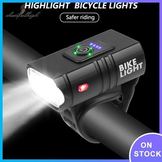 แหล่งขายและราคา( Cheerfulhigh ) ไฟหน้าจักรยาน T6 LED 6 โหมด 10W 800Lm แบบชาร์จ USBอาจถูกใจคุณ