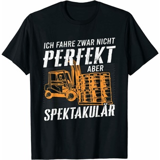 [S-5XL] ใหม่ เสื้อยืด พิมพ์ลาย I Drive Spectacular Forklift Driver Forklift ของขวัญพรีเมี่ยม