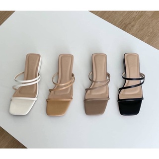 WILA SHOE Sรองเท้าแตะผู้หญิง สไตล์เกาหลีรุ่นซูชิ🍣|พร้อมส่ง รองเท้าผู้หญิง