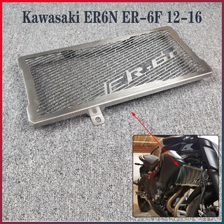 Motorcycle Radiator Pretector Grille Engine Guard Grill Water Tank net Cover For KAWASAKI ER-6N ER-6F ER6N ER6F NINJA 65