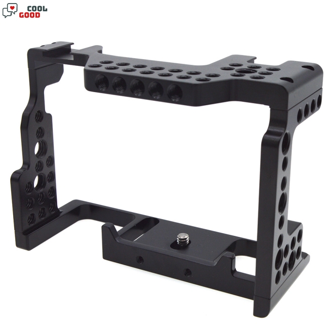 Aluminum Alloy Camera Cage Video Stabilizer for Sony A7II/A7III/A7SII