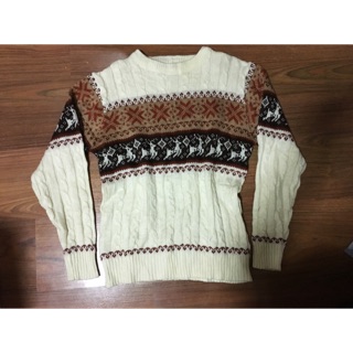 เสื้อกันหนาวไหมพรม งานแบรนด์ตปท. มือ2