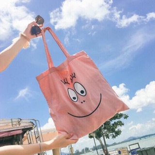 Barbapapa korean tote bag #สินค้านำเข้า