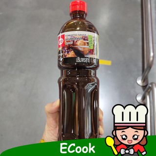 ecook ซอสทงคัตสึ ตรา aro tonkatsu sauce 1ลิตร ทงคัตซึ ทงตัตสึ