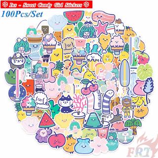 สติกเกอร์ลายแฟชั่น สำหรับงาน DIY จำนวน 100 ชิ้น/ชุด