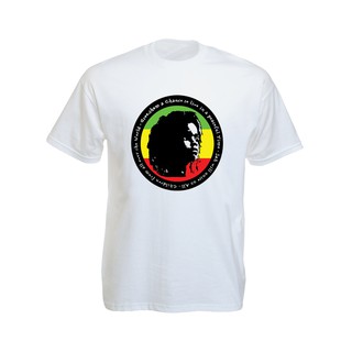 เสื้อยืดราสต้าTee-Shirt Rasta Kid for Peace เสื้อยืดสีขาว/สีดำสไตล์ราสต้า Rasta Kid for Peace White/Black Tee-Shirt