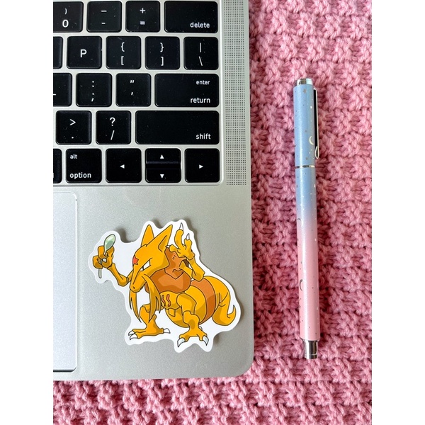 สติ๊กเกอร์โปเกมอน Kadabra กันน้ํา 1229