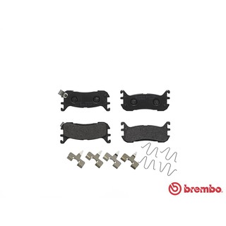 Brembo ผ้าเบรคหลัง ford laser 1.6,1.8 ปี 1994-1999 ฟอร์ด เลเซอร์