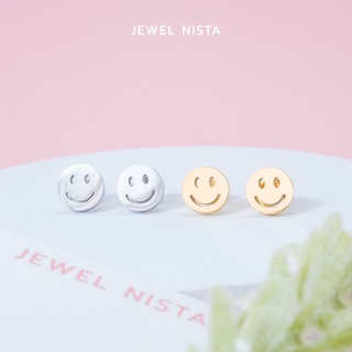 smiley earrings ต่างหูหน้ายิ้ม